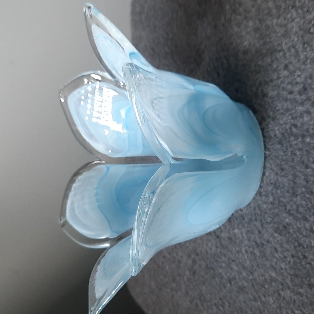 Murano Art Glass Petal Bowl/candle holder - Picture 5 of 5